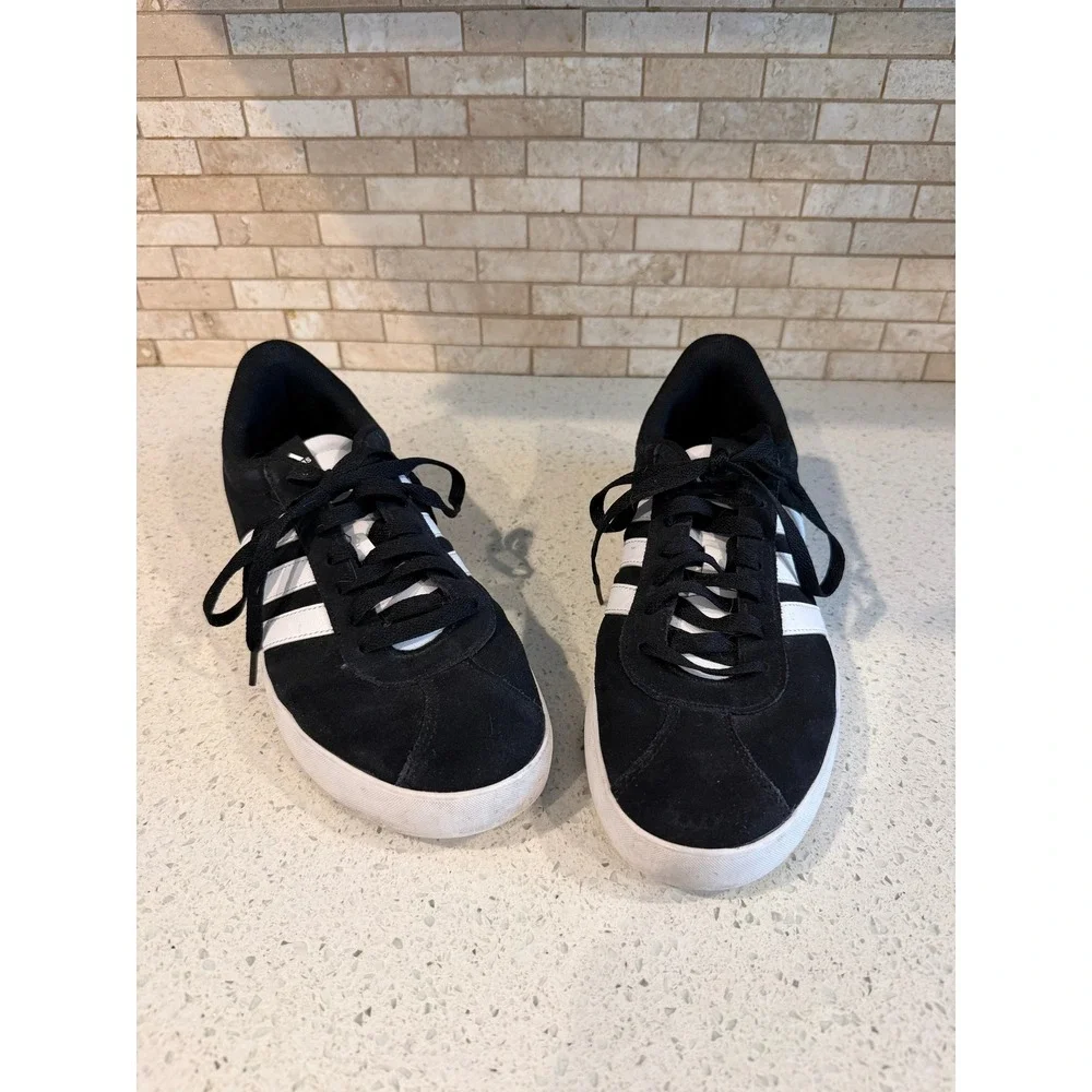 Adidas VL Court 3.0 Black White Women's Size 9.5 Without Box